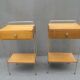 Pair of vintage bedside tables