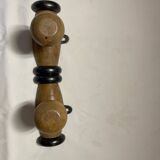 Wooden Coat Rack with 2 Hooks