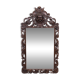 Impressive Monumental 18 Century Antique Cherub Oak mirror Holland