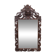 Impressive Monumental 18 Century Antique Cherub Oak mirror Holland