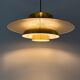 Vintage Danish gold pendant - Louis Poulsen style - Danish design lamp
