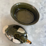 Duck terrine in slurry