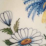 Biot ceramic - plate signed l'aiguiere - L. Gruson - hand painted - 25cm
