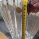 Crystal vase of Arques of the Eventail colection, Art Deco