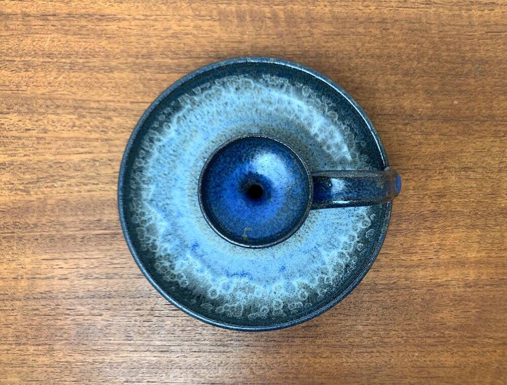 Mid-Century German Studio Pottery Candleholder by Meike Falck Nicolaisen, 1960s
