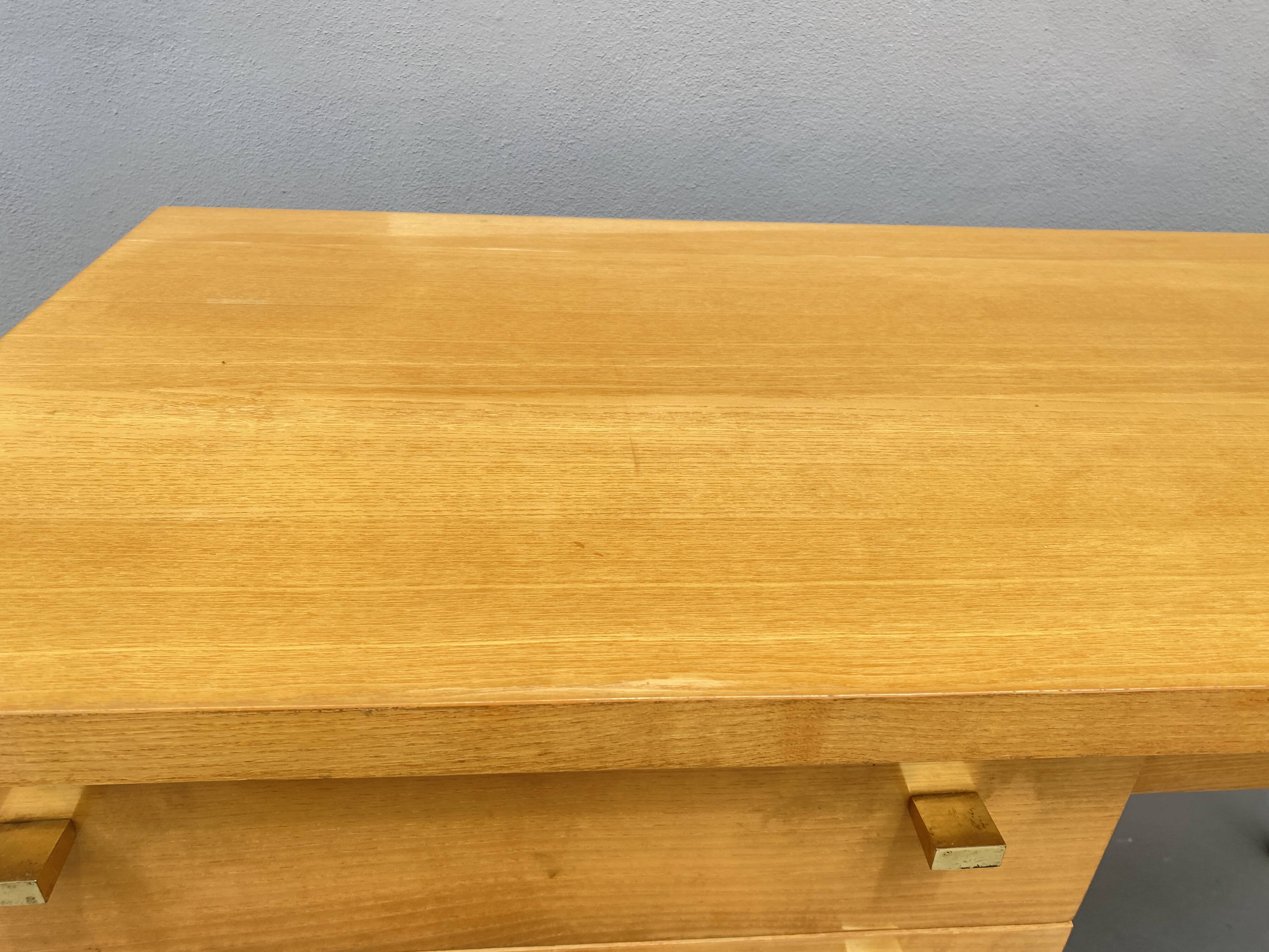 Bureau en hêtre, Tchécoslovaquie 1970