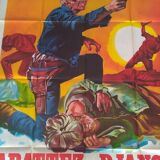 An original western folded movie poster 1971: Shoot Django the first