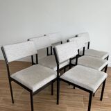 Set of 6 Cees Braakman SM07 chairs (Japanese series)