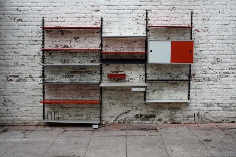 Shelf by Tjerk Reijenga for Pilastro, dutch design 1955