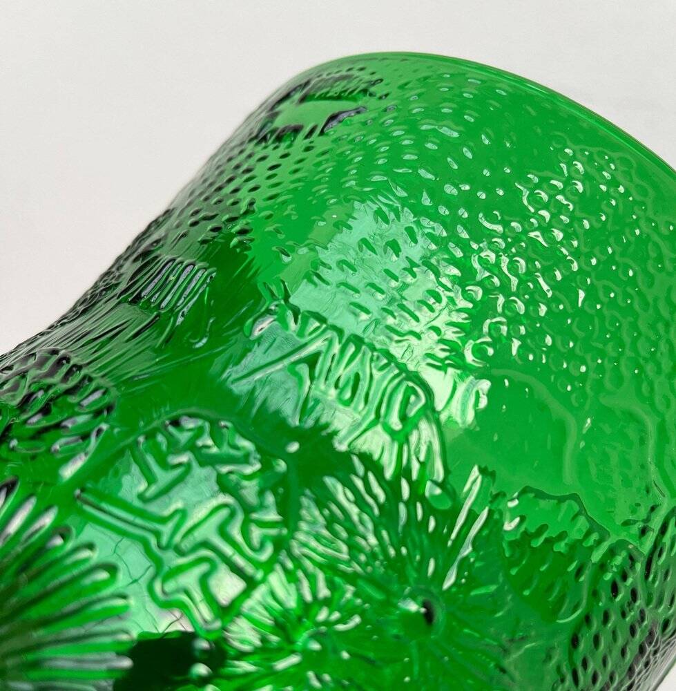 Mid-century Fauna decorative glass vase by Oiva Toikka for Arabia, Finland, 1960s