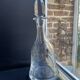 Port wine service – Blown, engraved and cut crystal – Art Deco