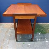 1960's Extendable Teak Drinks Trolley