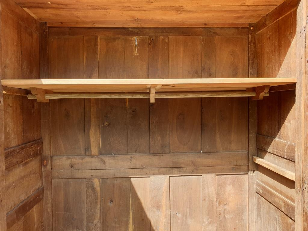 Wardrobe in oak XVIIIth