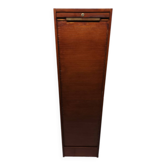 Old vintage curtain filing cabinet