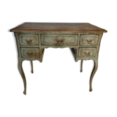 Bureau ancien patiné, finition Toscana, pièce unique