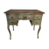 Antique patinated desk, Toscana finish, unique piece.