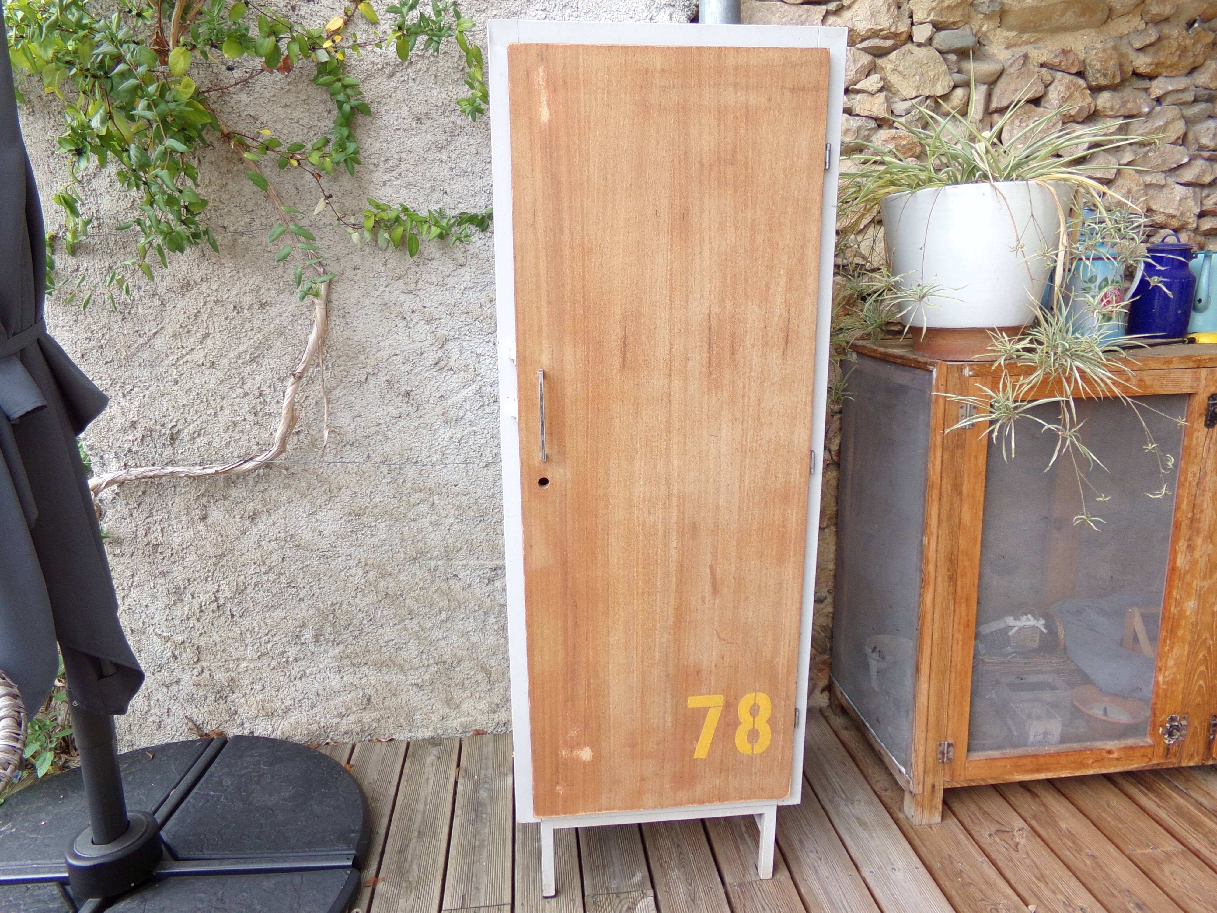 Industrial wardrobe 1 door