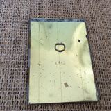 Brass mirror