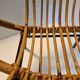 Old Children's Rattan Basket Armchair from the 60s