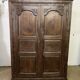 Louis XV carved wooden wardrobe from the 18th century