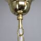 1970s Glass Pendant light By Venice Glass, Italy