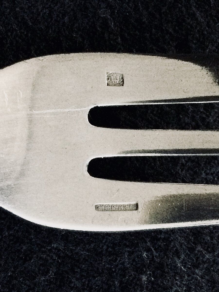 Christofle 12 art deco forks