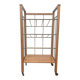 Vintage wooden / brass trolley