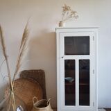 Old white parisian wardrobe