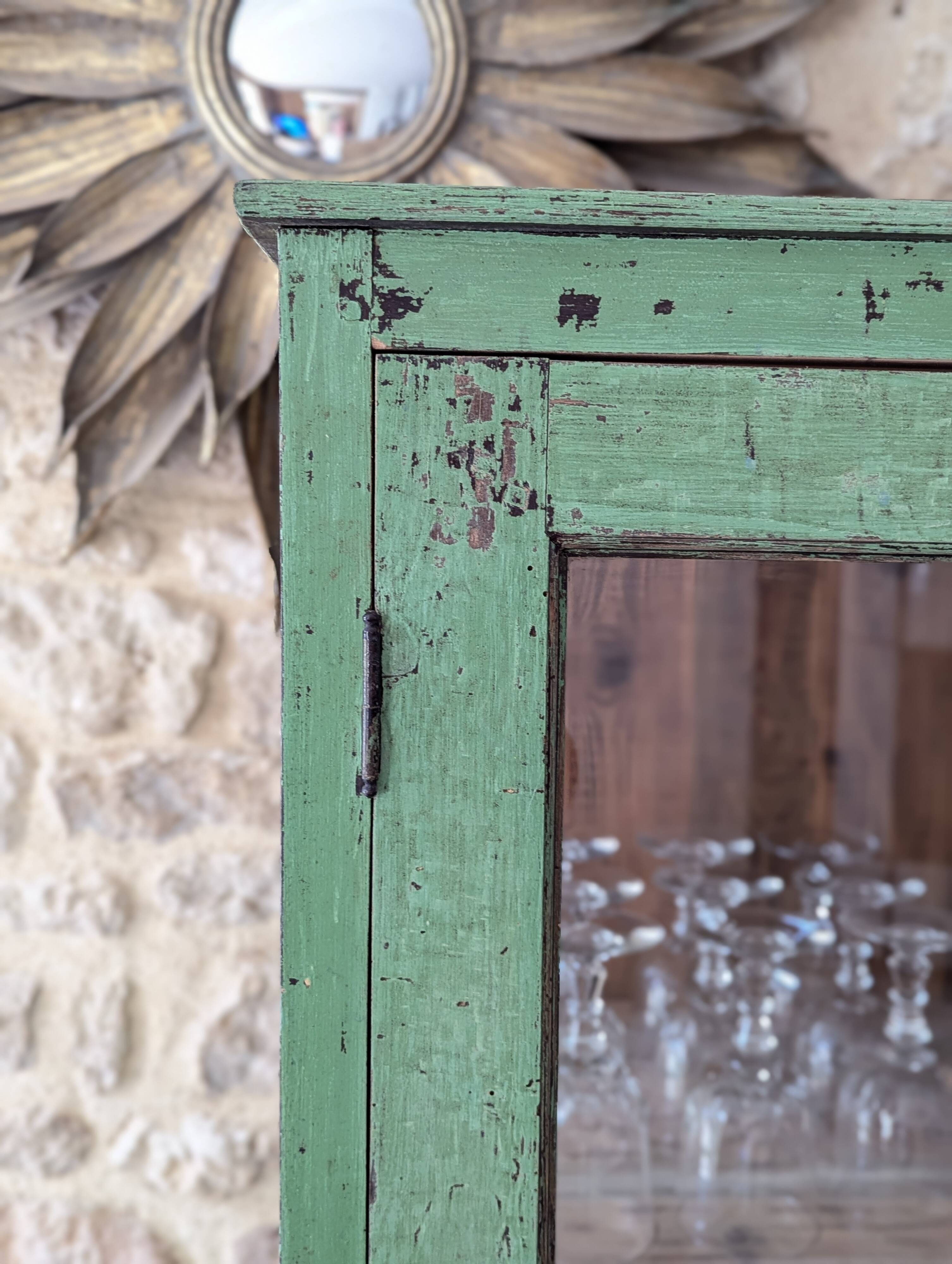 Antique display cabinet