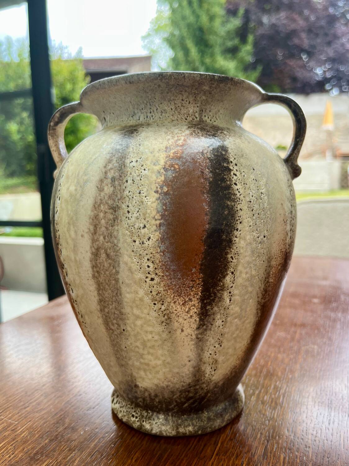 Vintage West German ceramic vase