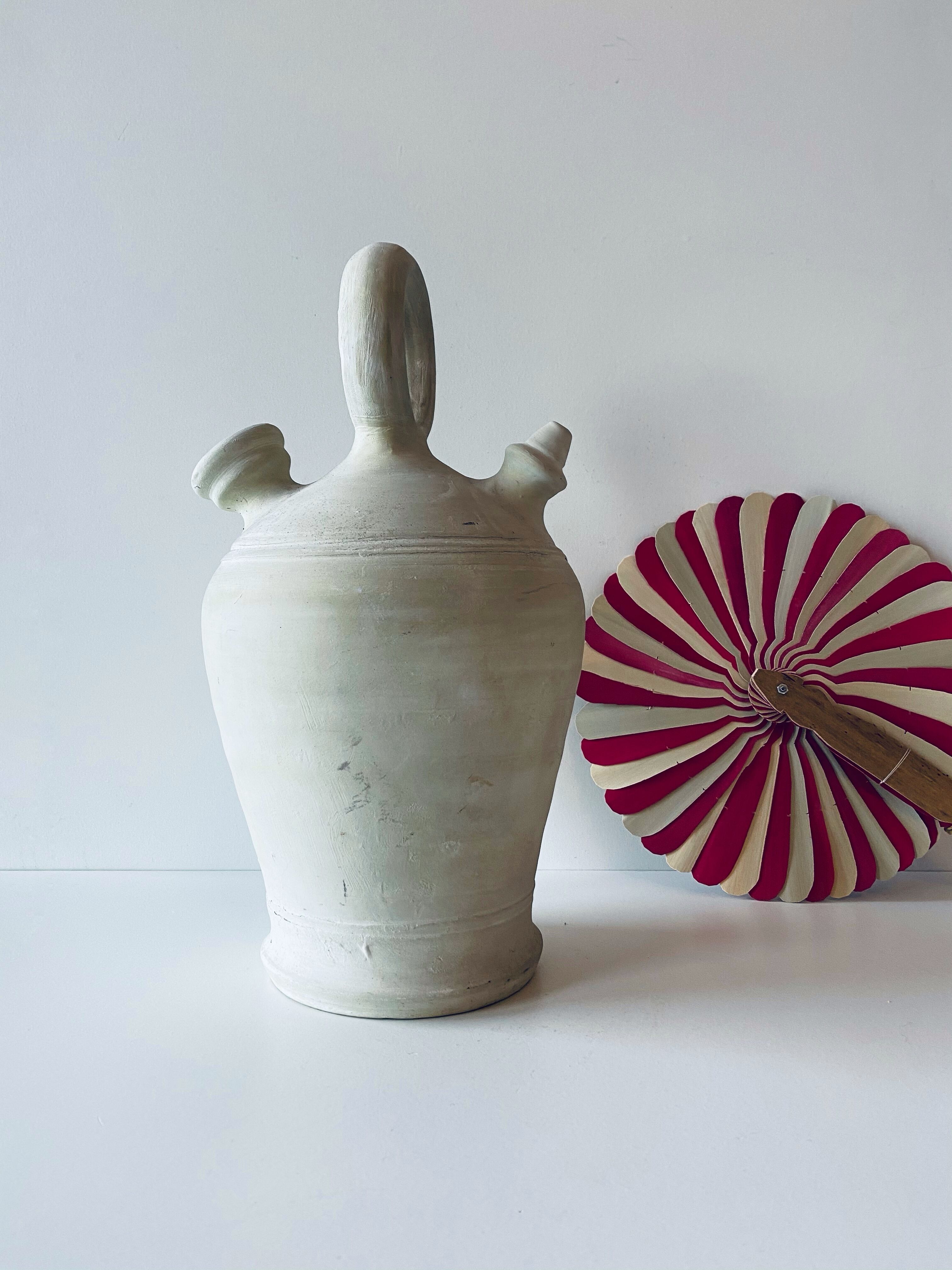 White Spanish bohemian pottery