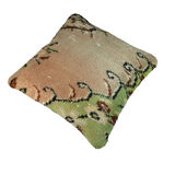 Vintage turkish hand knotted cushion cover , 45 x 45 cm