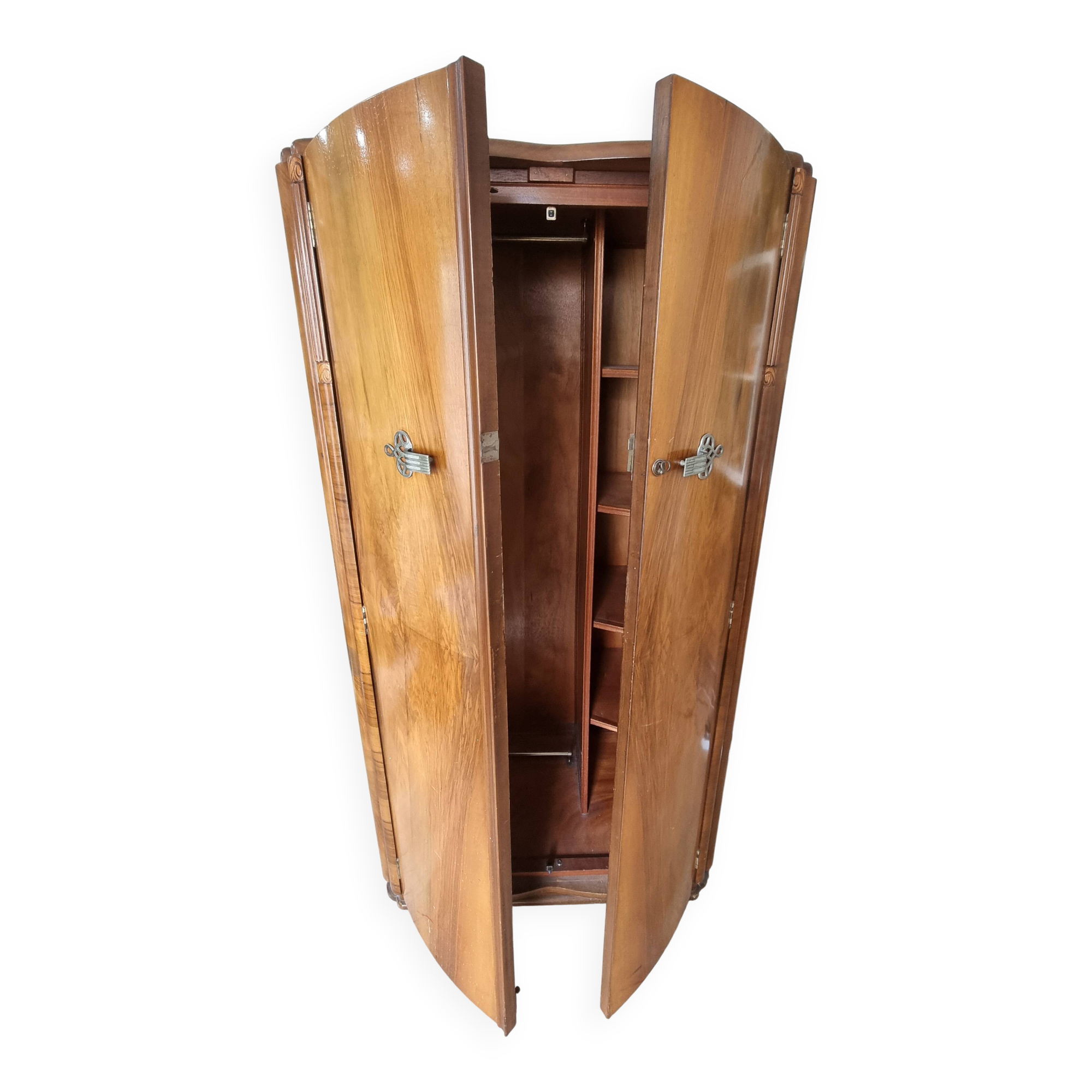 Two-door oak cupboard by Cws Cabinet Factory Enfield