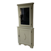 Corner display cabinet from the 1950s