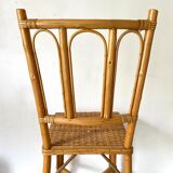 Rattan chair 60s-70s