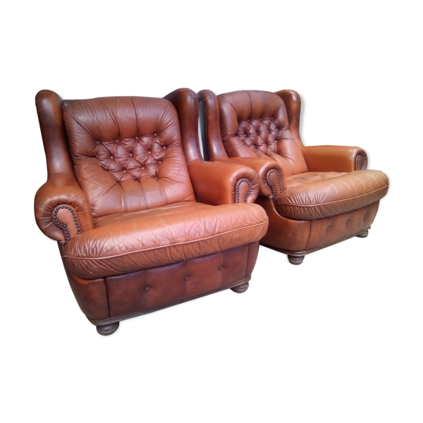 Fauteuils cuir