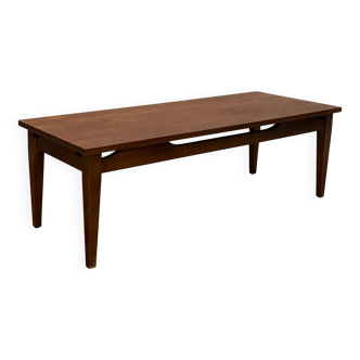 Scandinavian teak coffee table