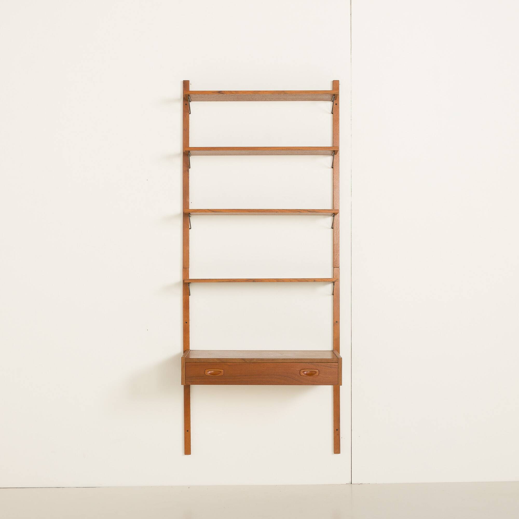 Danish shelf with desk, 1960s