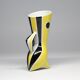 Vintage Vase • B&W “Wasp” Series • János Török • Zsolnay • 1950