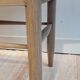 Solid oak coffee table