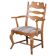 Mid-Century Modern Razorblade Armchair in Oak by Henning Kjærnulf, 1960s