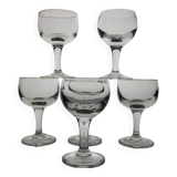 6 verres à vin bistrot