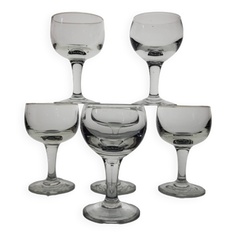 6 verres à vin bistrot