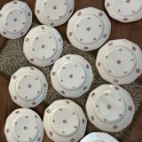Set of 12 Vintage Dessert Plates