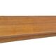 Extra long floating sideboard / wall shelf in teak 210 cm, Denmark 1960s