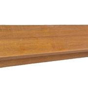Extra long floating sideboard / wall shelf in teak 210 cm, Denmark 1960s
