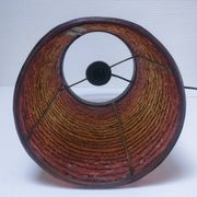 90s design metal resin cylinder lamp