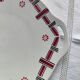 Plat à gâteau porcelaine opaque Gien