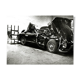 Photograph of Françoise Sagan's rugged Aston Martin