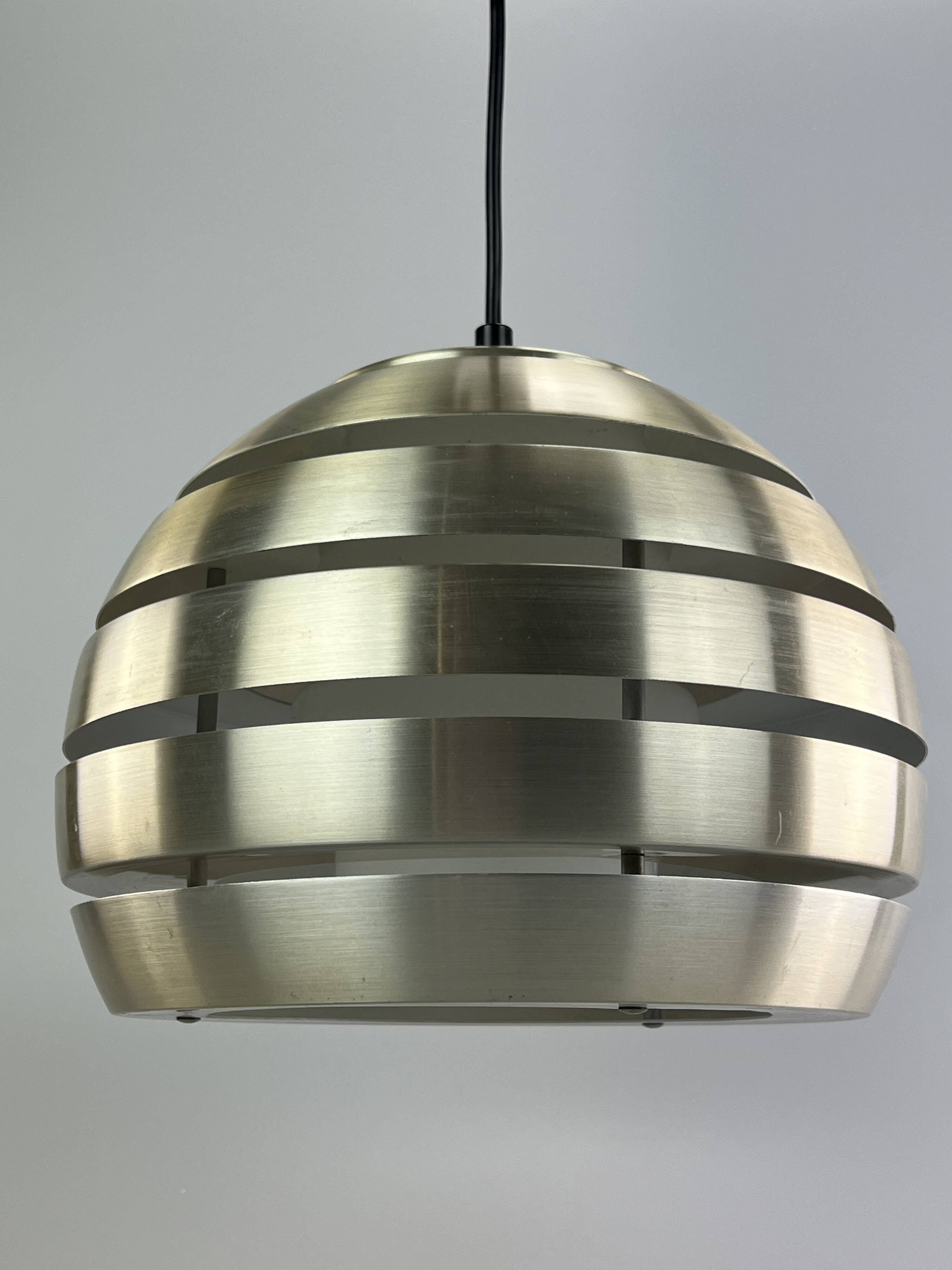 60s 70s lamp light ceiling lamp aluminum space age design 60s 70s